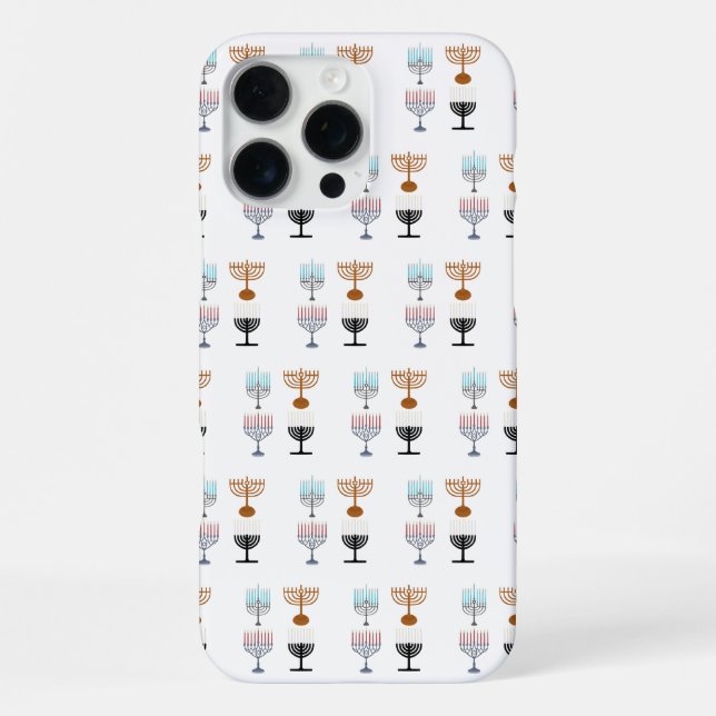 Coque iPhone Hanukkah Judaïsme Juif Religion (Verso)