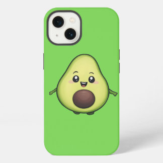 Etui iPhone 13 Happy Kawaii Avocado