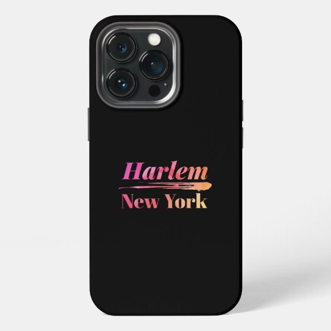 Coque iPhone Harlem New York Poly Bas (Dos)