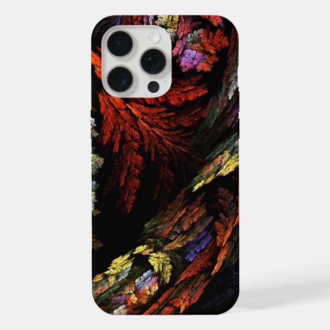 Coque iPhone Harmonie des couleurs Art Abstrait (Verso)