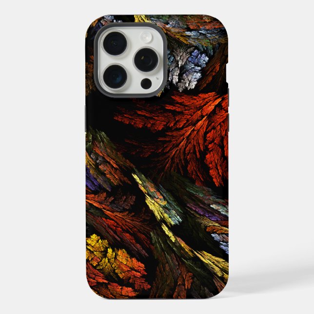 Coque iPhone Harmonie des couleurs Art abstrait (Verso)