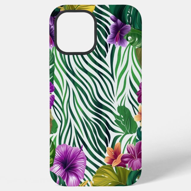 Coque iPhone Harmonie luxuriante de la jungle (Verso)