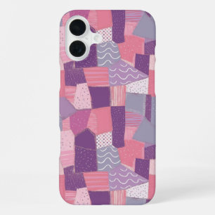 Coque iPhone 16 Plus Harmonie Patchwork Ludique
