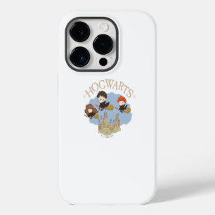 Coque Pour iPhone 14 Plus HARRY POTTER™, Hermione et Ron survolent HOGWARTS™