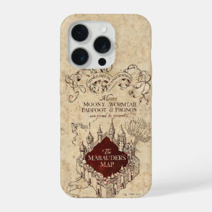 Coque iPhone 15 Pro Harry Potter Spell Marauder's Map Otterbox iPhon