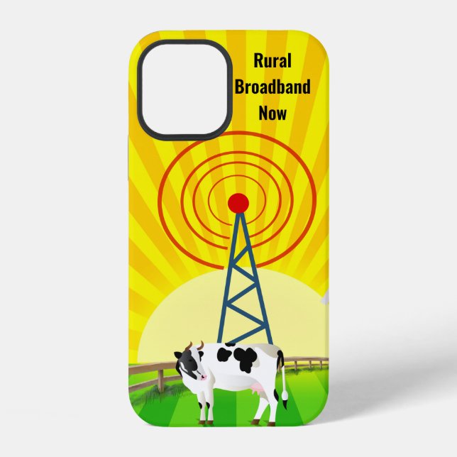 Coque iPhone Haut débit rural Non (Verso)