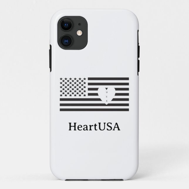 Coque iphone HeartUSA (Dos)