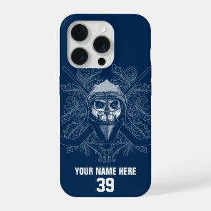 Coque iPhone 15 Pro Helen Hockey Goalie
