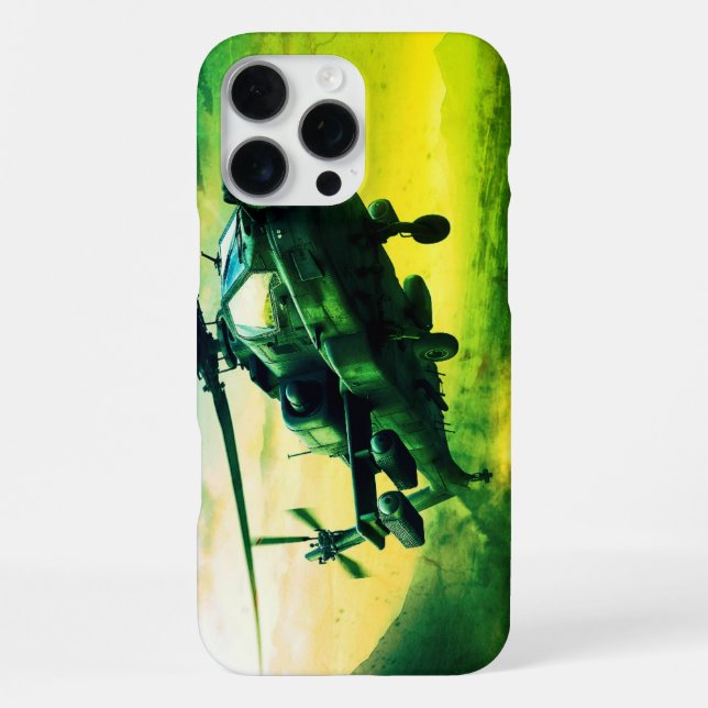 Coque iPhone Hélicoptère  (Verso)