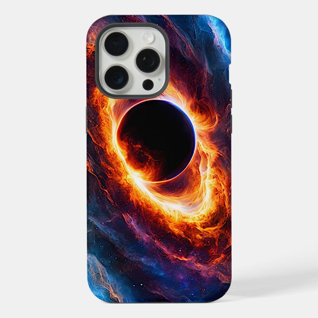 Coque iPhone "Hélionis" - Nebula et Galaxies (Verso)