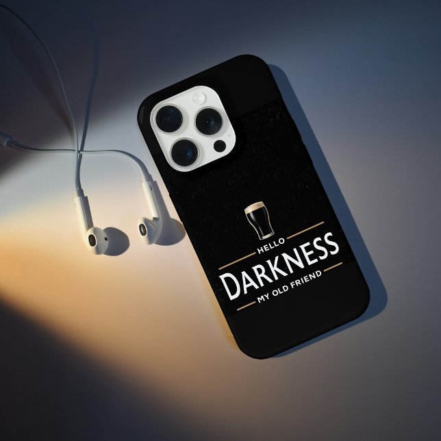 Coque iPhone Hello Darkness My Old Friend Funny St Patricks Day (Créateur téléchargé)
