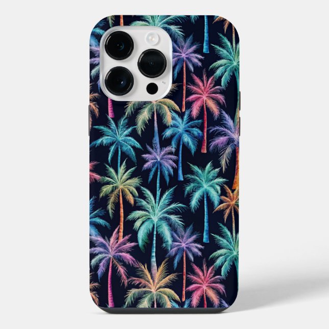 Coque iPhone Hello Summer Palms (Verso)