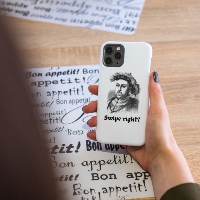 Coque iPhone Henry VIII - Glisser vers la droite ? (Créateur téléchargé)