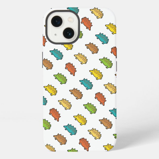 Coque iPhone Hérisson (Verso)