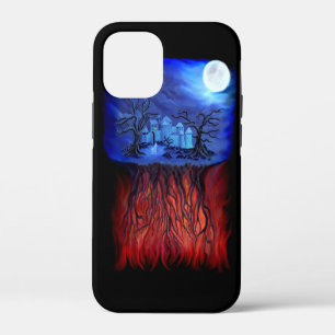 Coque iPhone 12 Mini Heure de sorcellerie, entre Ciel et Enfer