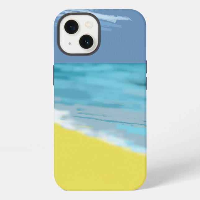 Coque iPhone Heure d'été (Verso)