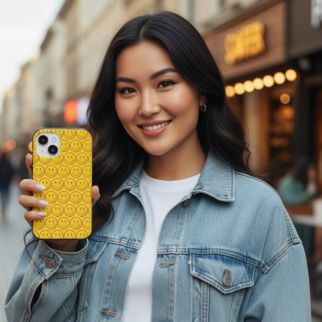 Coque iPhone Heureux (Créateur téléchargé)