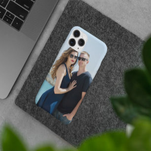 Coque iPhone 15 Plus Heureux Couple Photo Personnaliser