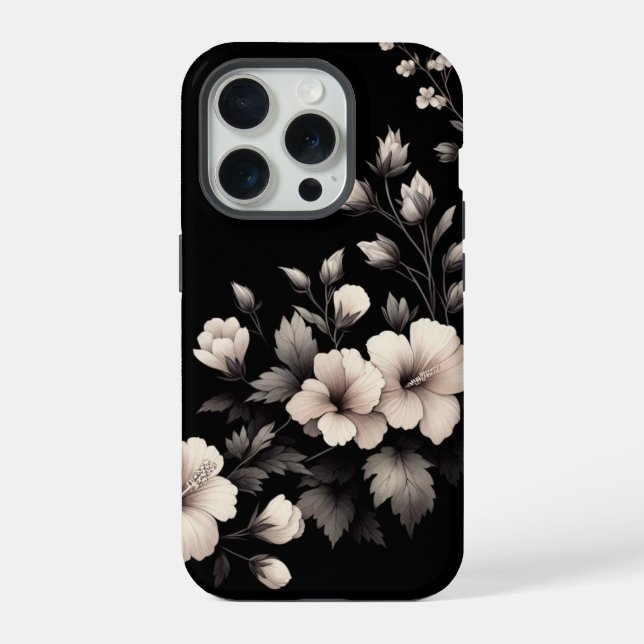 Coque iPhone Hibiscus timide (Verso)