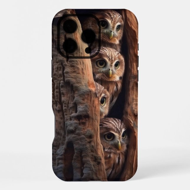 Coque iPhone Hibou  (Verso)