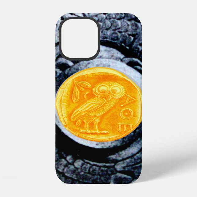 COQUE iPhone HIBOU ANTIQUE (Verso)