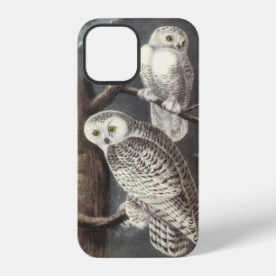 Coque iPhone 12 Hibou des neiges par Audubon