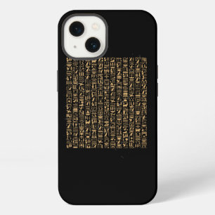 Etui iPhone 13 Hiéroglyphes égyptiens Egypte Pyramide