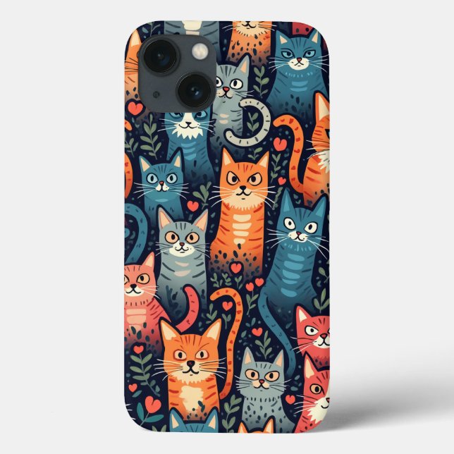 Coque iphone Hip cat (Verso)