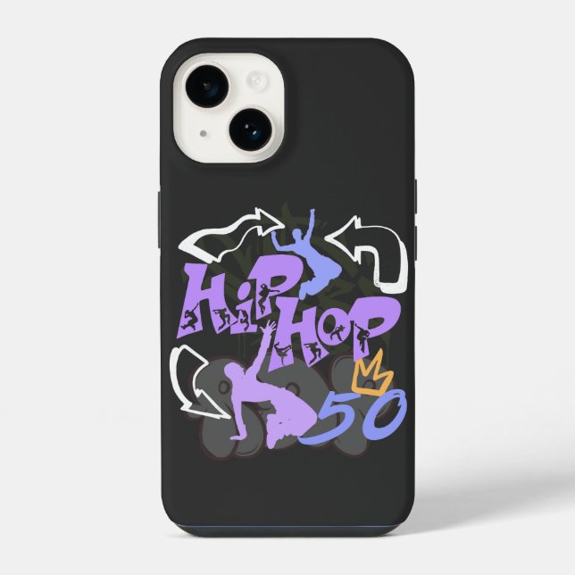 Coque iPhone Hip hop 50.b (Verso)