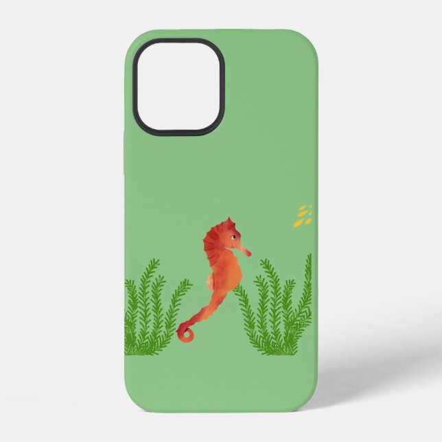 Coque iPhone Hippocampe (Verso)