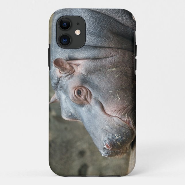 Coque iphone Hippopotame (Dos)