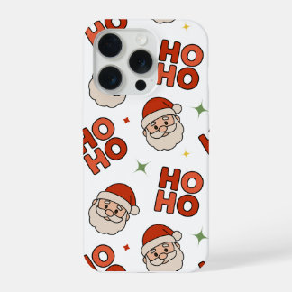 Coque iPhone 15 Pro Ho Ho Ho Santa Phone Case – Festive Christmas