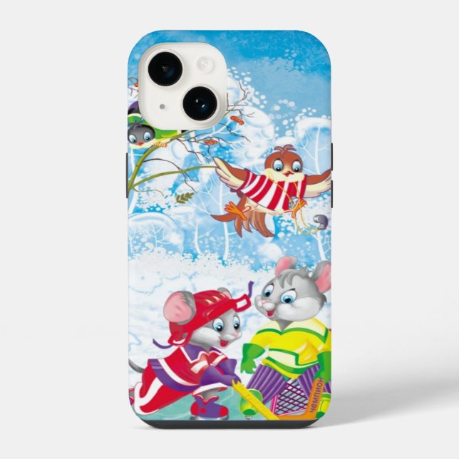 Coque iPhone hockey (Verso)