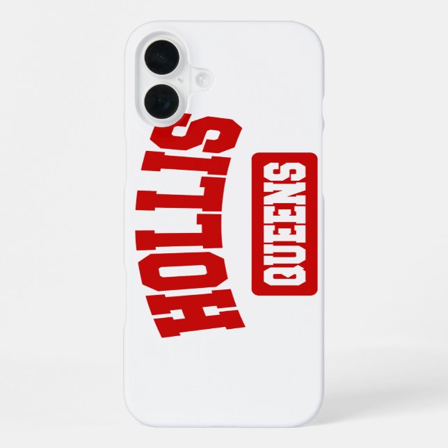 Coque iPhone Hollis, Queens, NYC (Verso)