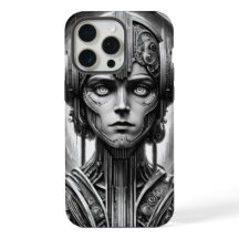 Hommage à Lang Metropolis. Femme rétro-futuriste -
