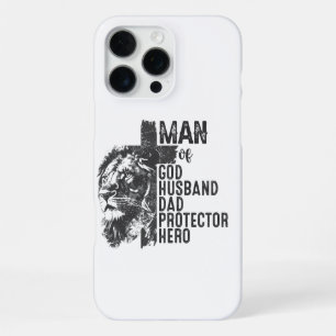 Coque iPhone 16 Pro Max Homme de Dieu
