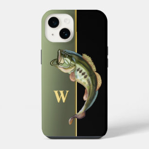 Coque Pour iPhone 14 Homme sautant une grande bouche de bass de manière