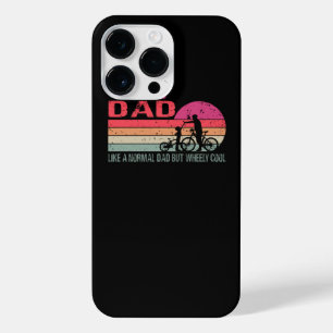 Coque Pour Pour iPhone 14 Pro Max Hommes Cyclisme Papa Wheely Cool Funny Vélo Vintag