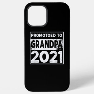 Coque iPhone 12 Pro Max Hommes promus grand-père 2021 grand-papa