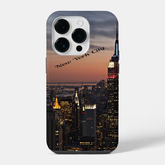 Coque iPhone Horizon de New York City (Verso)