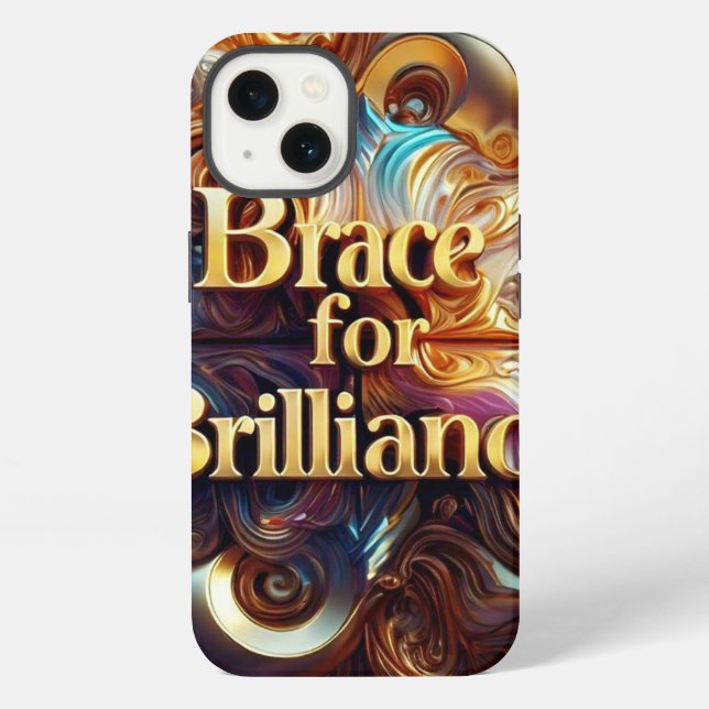 Coque iPhone "Horizons Brillant" (Verso)
