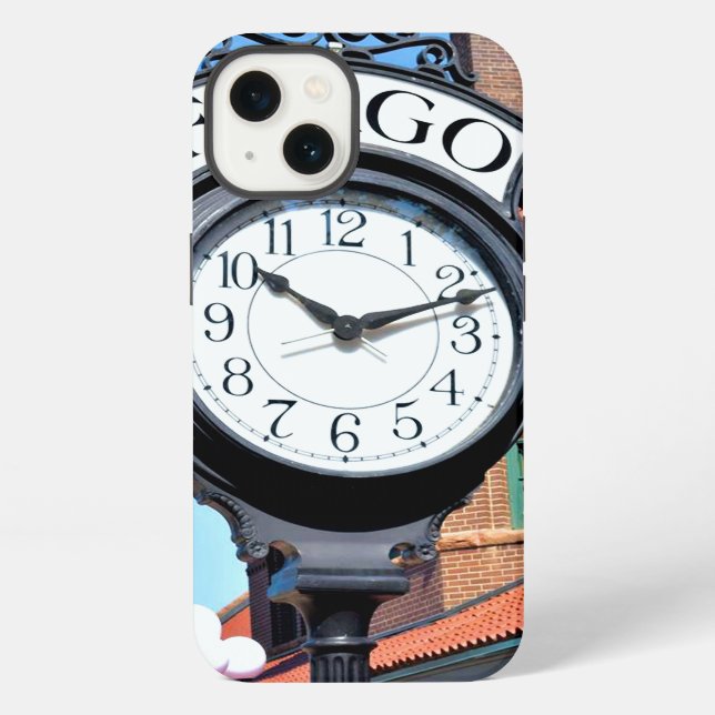 Coque iPhone Horloge du fret (Verso)