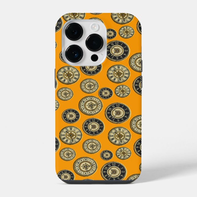 Coque iPhone Horloge vintage (Verso)