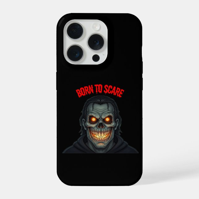 Coque iPhone Horreur d'Halloween (Verso)