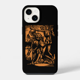Coque Pour iPhone 14 Horreurs déterrées de mineurs morts pour Halloween
