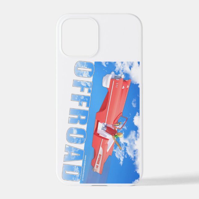 Coque iPhone Hors route - 01 (Verso)