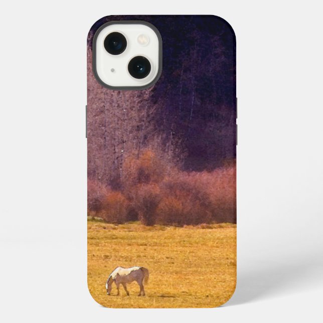 Coque iPhone Horse In Fall I (Verso)