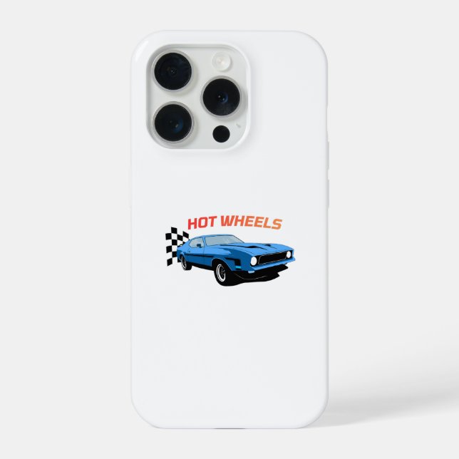 Coque iPhone Hot Wheels – Vitesse, Style & Puissance (Verso)