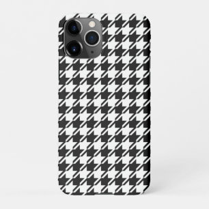 Coque iPhone 11Pro Houndstooth BW Rpt Motif