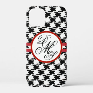 Coque iphone Houndstooth personnalisé